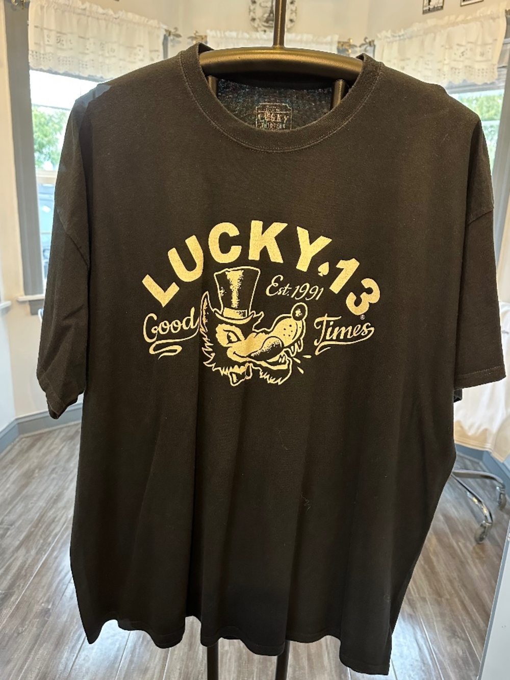 Lucky 13 Mens 3X Black T-Shirt